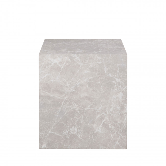 Prague - Table d'appoint effet marbre