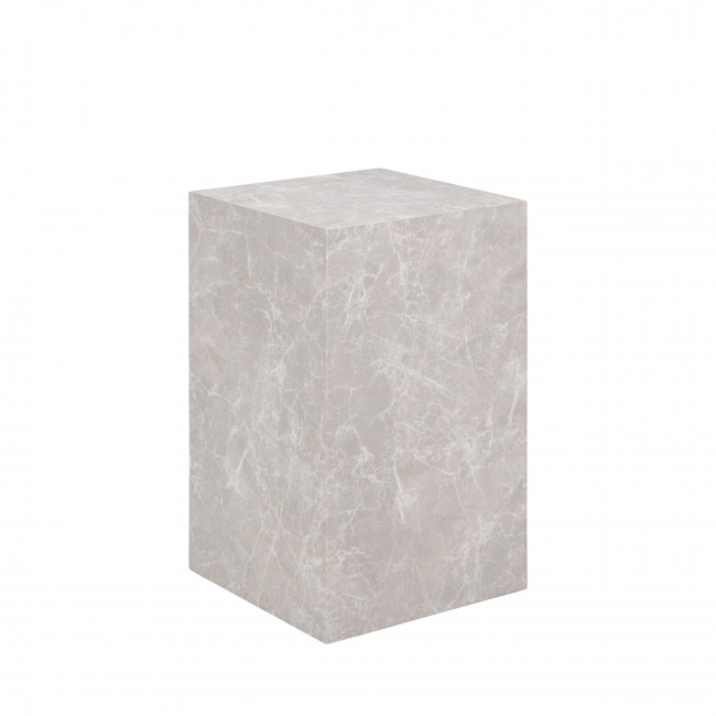 Prague - Table d'appoint effet marbre