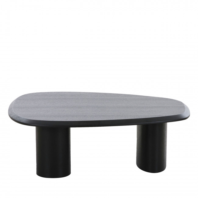 Tirano - Table basse organique en bois 78x96cm