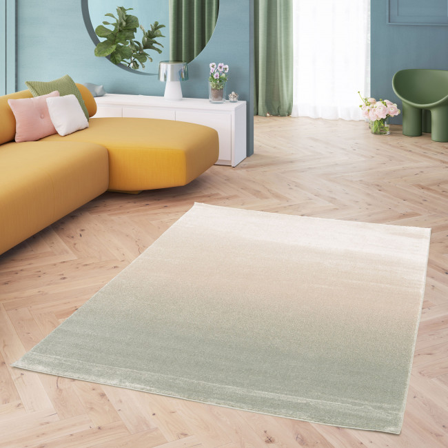 Dye - Tapis contemporain vert