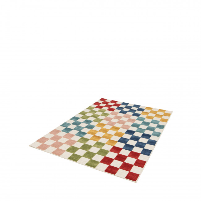 Addo – Tapis intérieur et extérieur à motif géométrique multicolore
