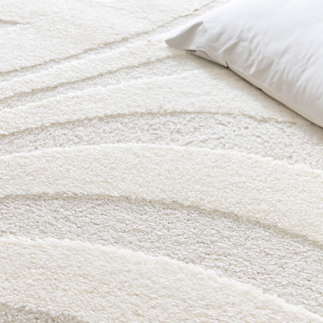 Falun - Tapis scandinave écru