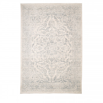 Zagora - Tapis classique bleu et beige