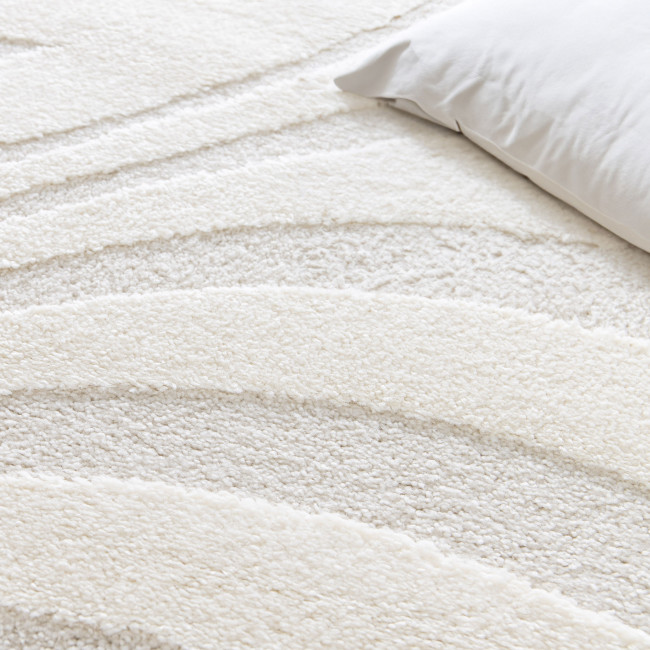 Falun - Tapis scandinave écru