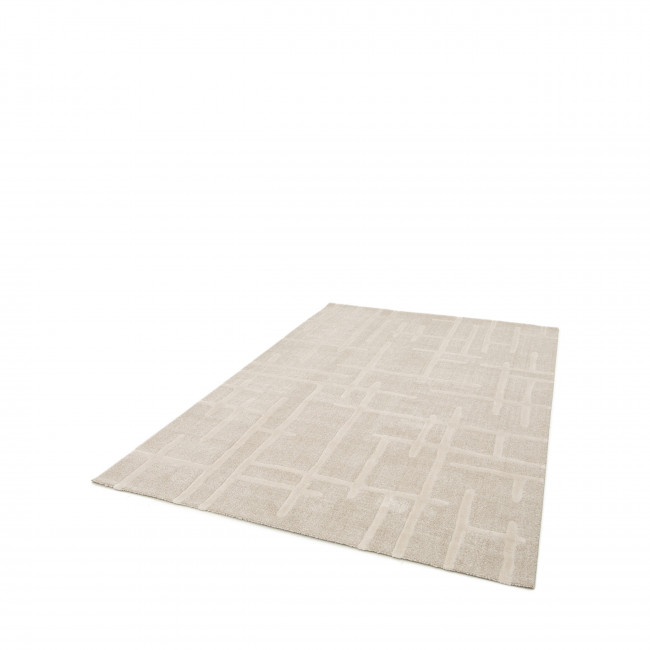 Plano - Tapis contemporain beige