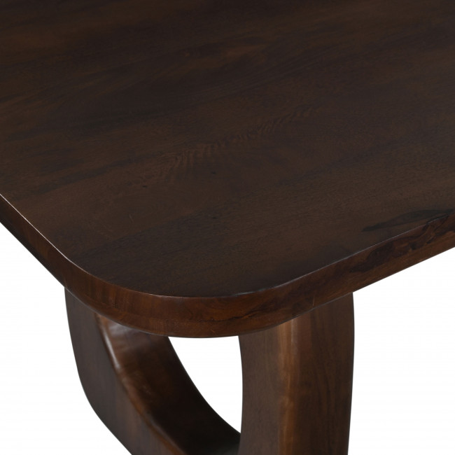 Sinjai - Table à manger en bois massif 200x100cm