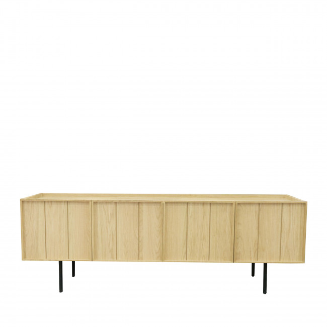 Lines - Meuble TV 4 portes en bois L160cm