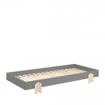 Cotinga - Lit enfant empilable en bois 90x200cm