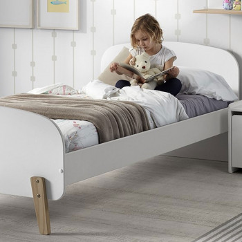 Aulia - Lit enfant en bois 90x200cm