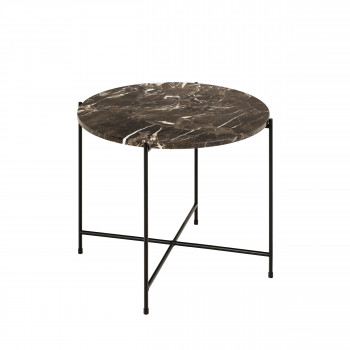 Tangara - Table d'appoint ronde en marbre ø52cm