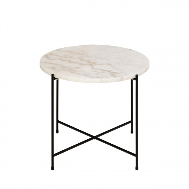Tangara - Table d'appoint ronde en marbre ø52cm