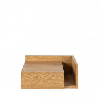 Kamichi - Table de chevet murale réversible en bois