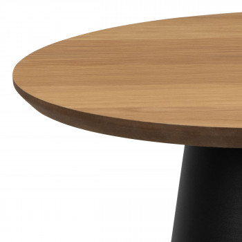 Parides - Table d'appoint ronde en bois ø45cm