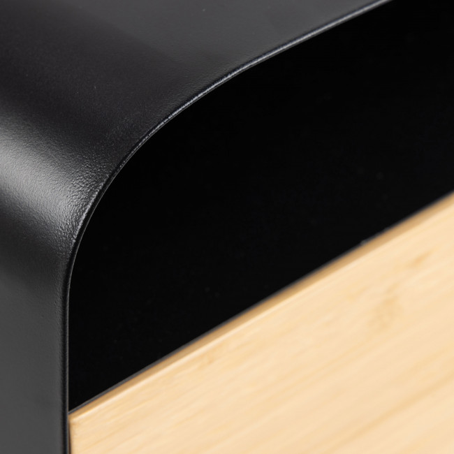 Theretra - Table de chevet murale en métal