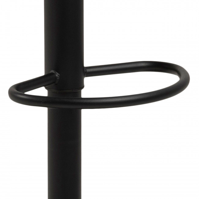 Cabezon - Lot de 2 tabourets de bar en tissu et métal H59cm