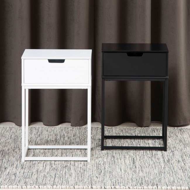 Espejito - Table de chevet 1 tiroir en bois