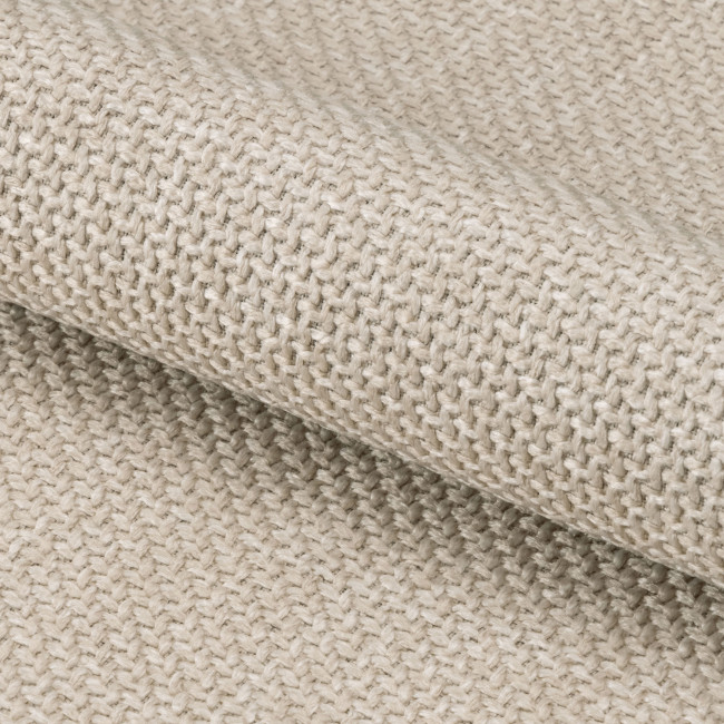 Barbacou - Lot de 2 fauteuils de table en tissu et métal