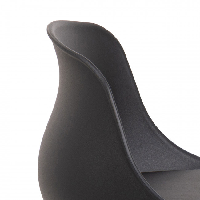 Uranie - Lot de 2 tabourets de bar en simili et métal H66 cm