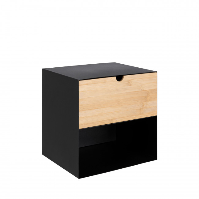 Sematura - Table de chevet murale en métal