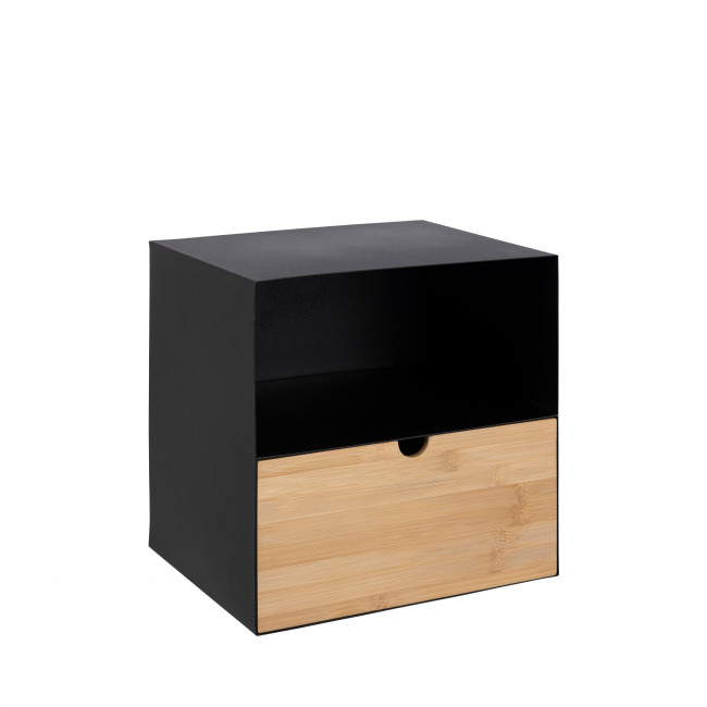 Sematura - Table de chevet murale en métal