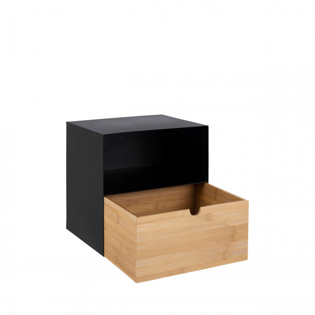 Sematura - Table de chevet murale en métal