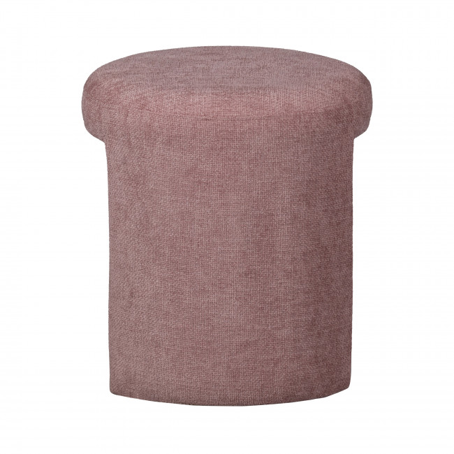 Charlie - Pouf rond en tissu ø45cm