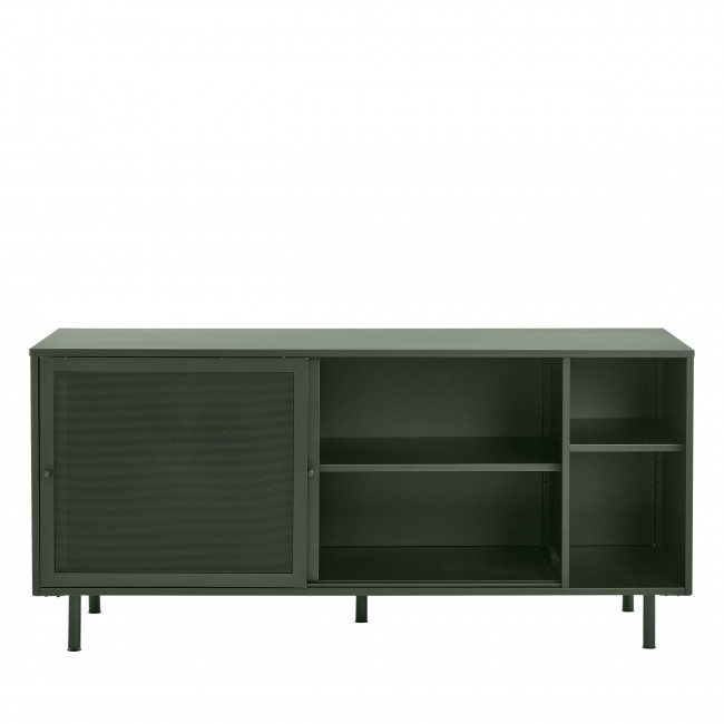 Kiso - Buffet 2 portes, 2 niches en métal L160cm