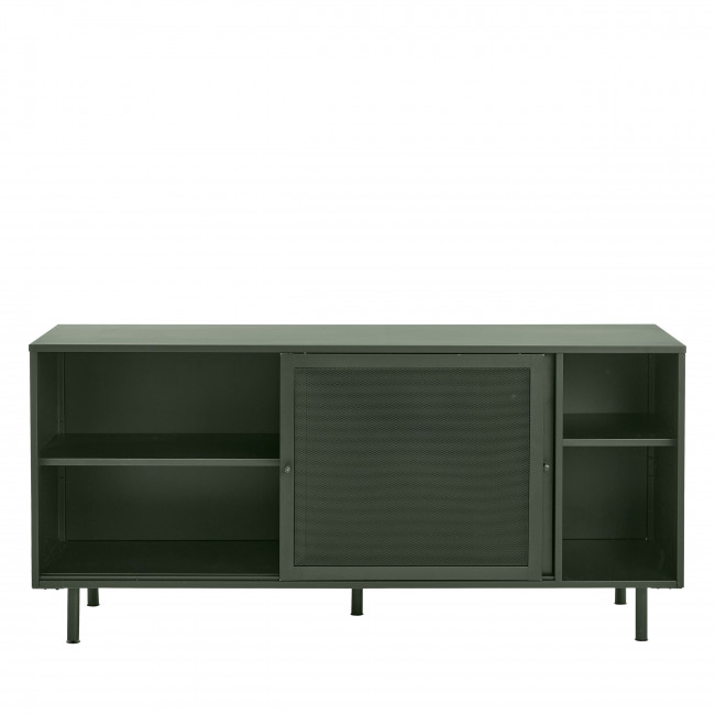 Kiso - Buffet 2 portes, 2 niches en métal L160cm