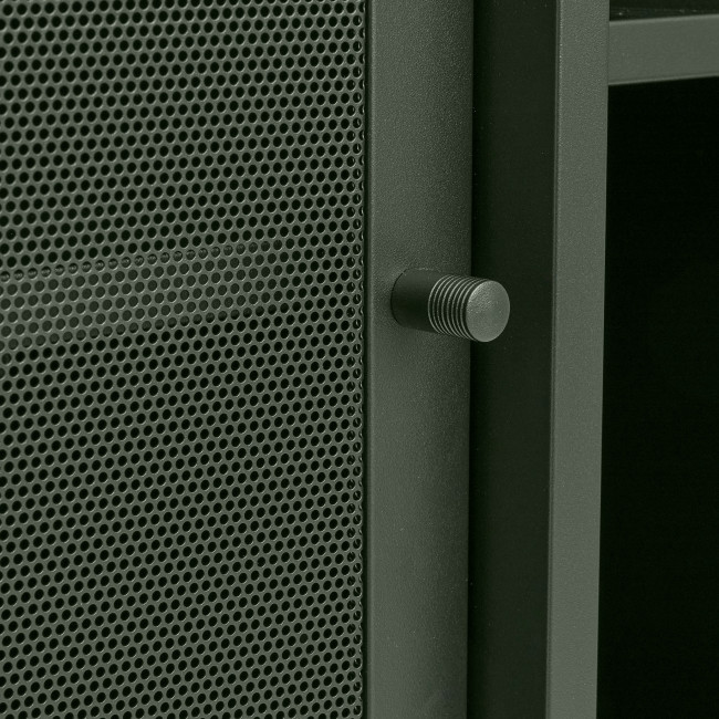 Kiso - Buffet 2 portes, 2 niches en métal L160cm