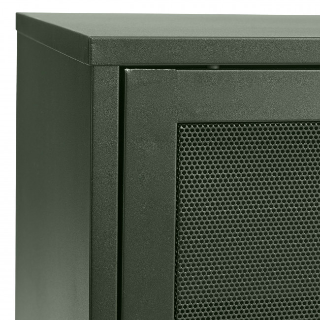 Kiso - Buffet 2 portes, 2 niches en métal L160cm