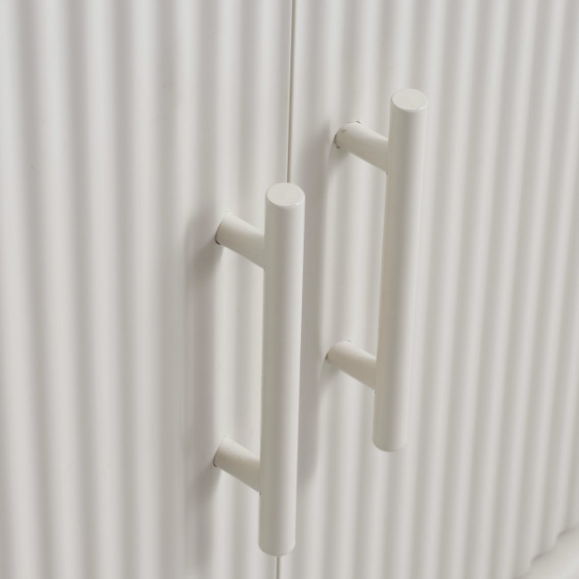 Jura - Buffet 3 portes en bois et métal L160cm