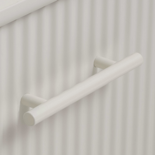 Jura - Meuble TV 2 portes 1 tiroir en bois et métal L140cm