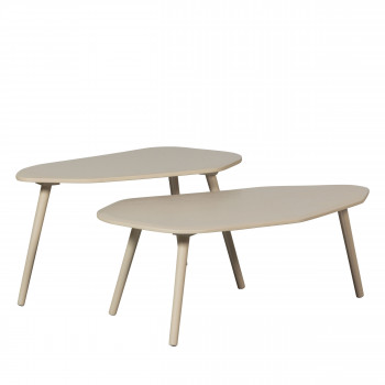 Davina - Table basse organique en bois