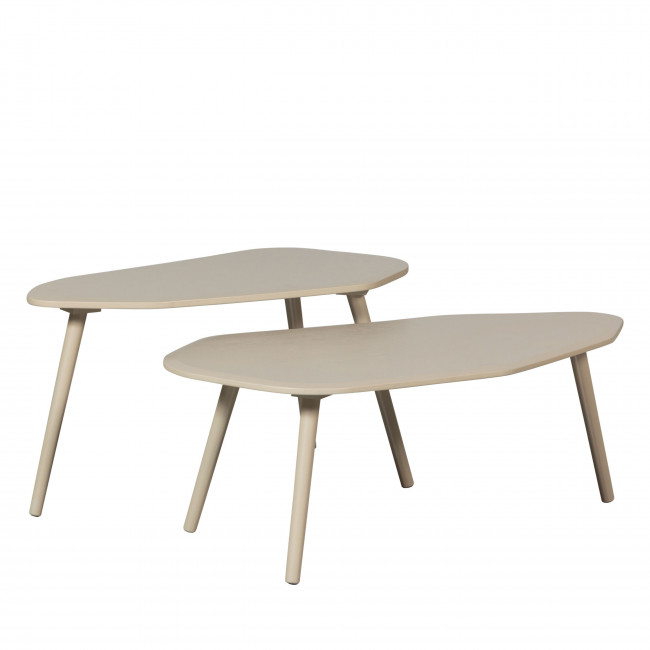 Davina - Table basse organique en bois