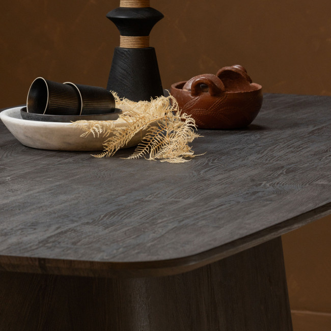 Leah - Table à manger 8 personnes en bois