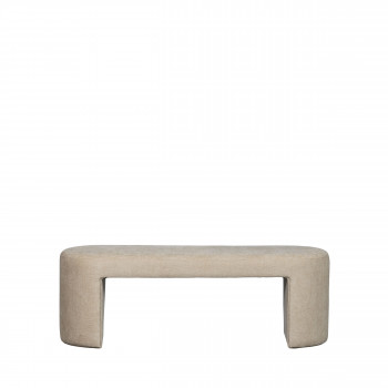 Jacob - Banc en tissu L130cm