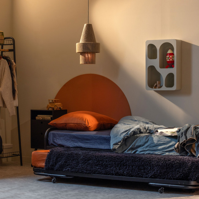 Lucy - Lit en métal pliable 90x200cm