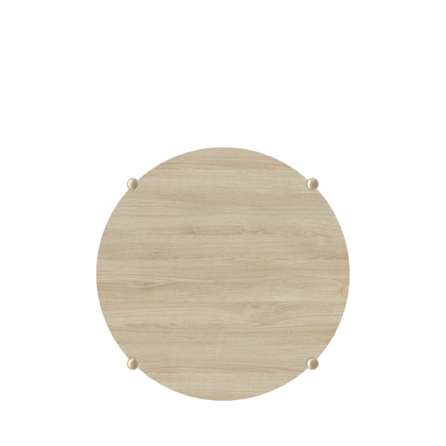 Rena - Table à manger ronde en bois ø100cm