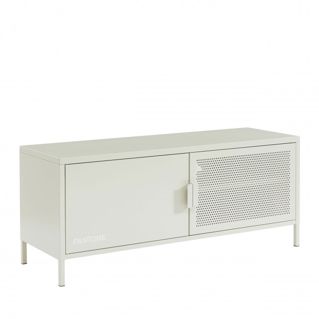 Nino - Meuble TV 2 portes en métal PANTONE L120cm