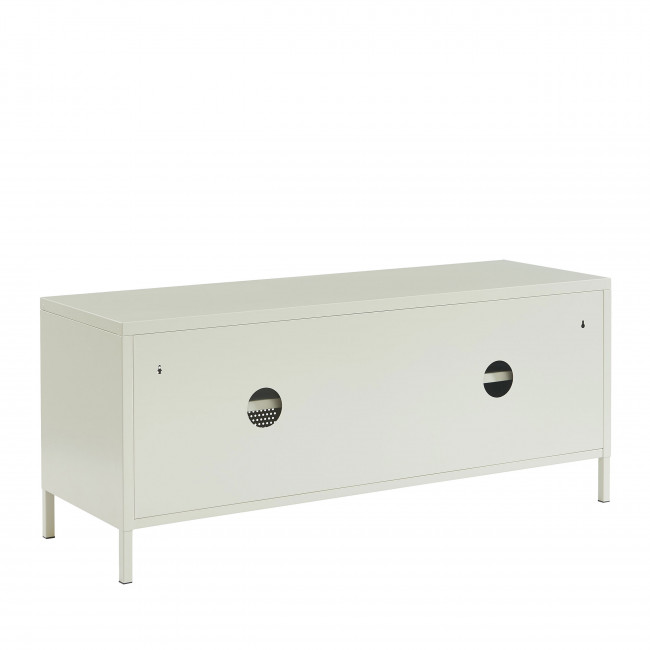 Nino - Meuble TV 2 portes en métal PANTONE L120cm