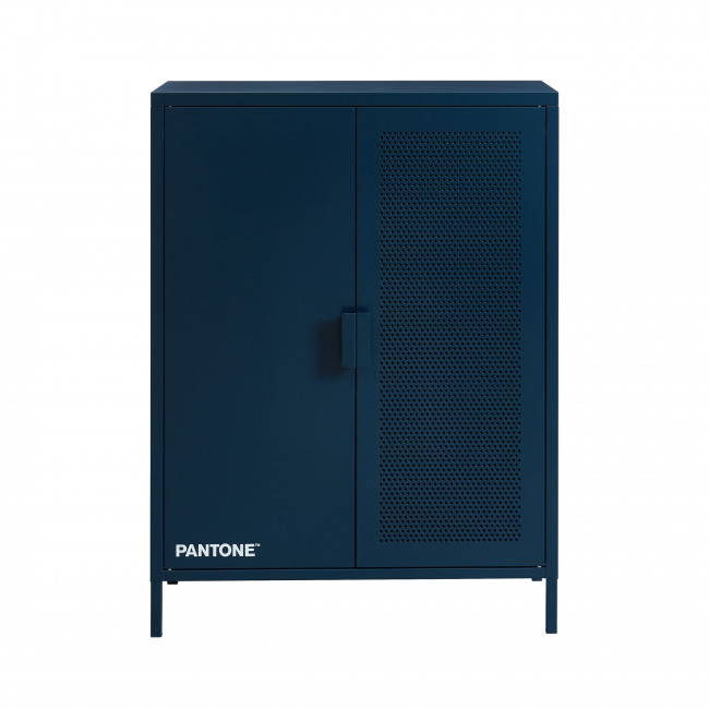 Nino - Buffet haut 2 portes en métal PANTONE H100cm