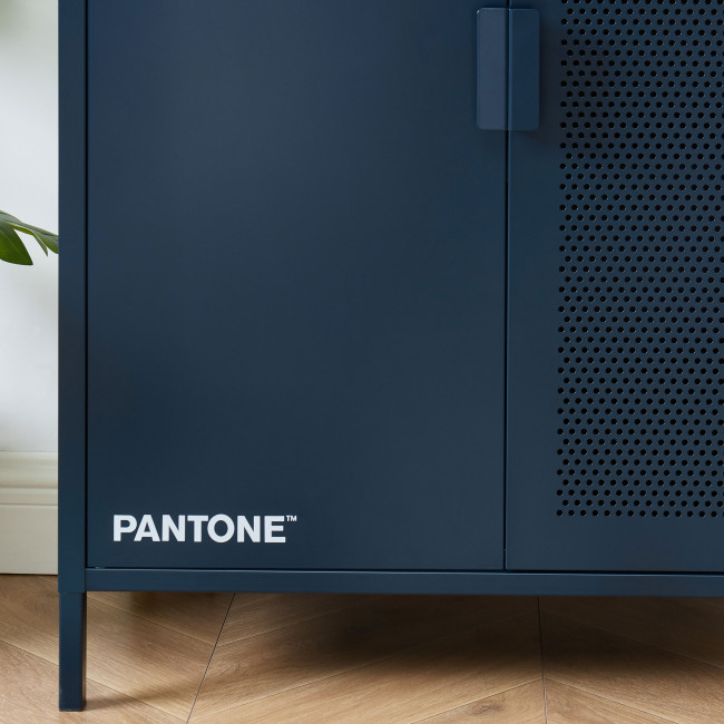 Nino - Buffet haut 2 portes en métal PANTONE H100cm