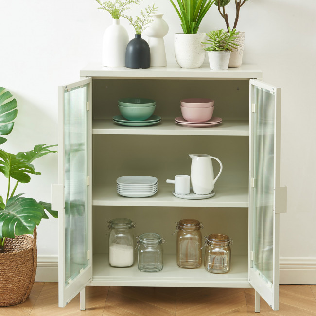 Nino - Buffet 2 portes en métal PANTONE L75cm