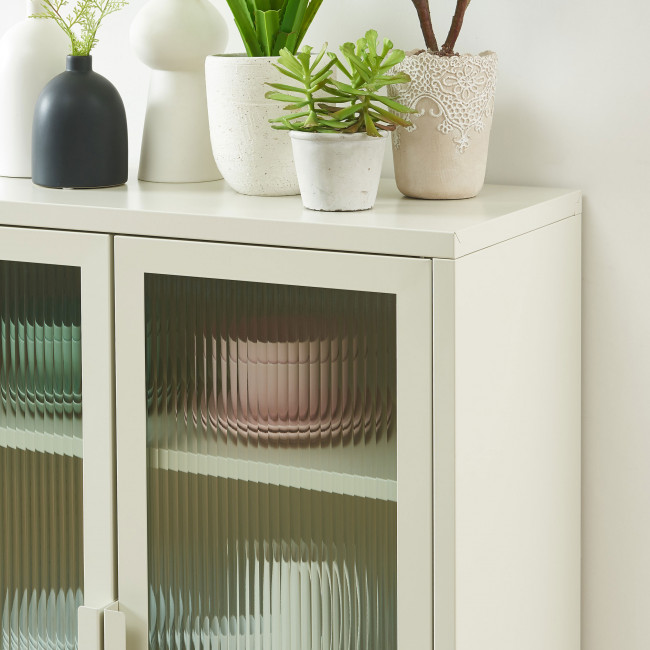 Nino - Buffet 2 portes en métal PANTONE L75cm