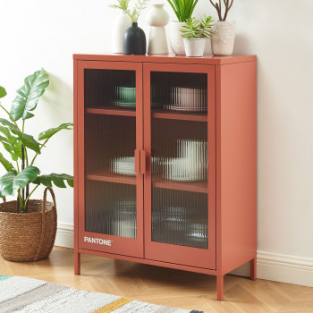 Nino - Buffet 2 portes en métal PANTONE L75cm