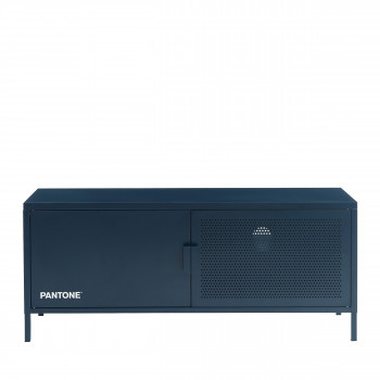 Nino - Meuble TV 2 portes en métal PANTONE L120cm
