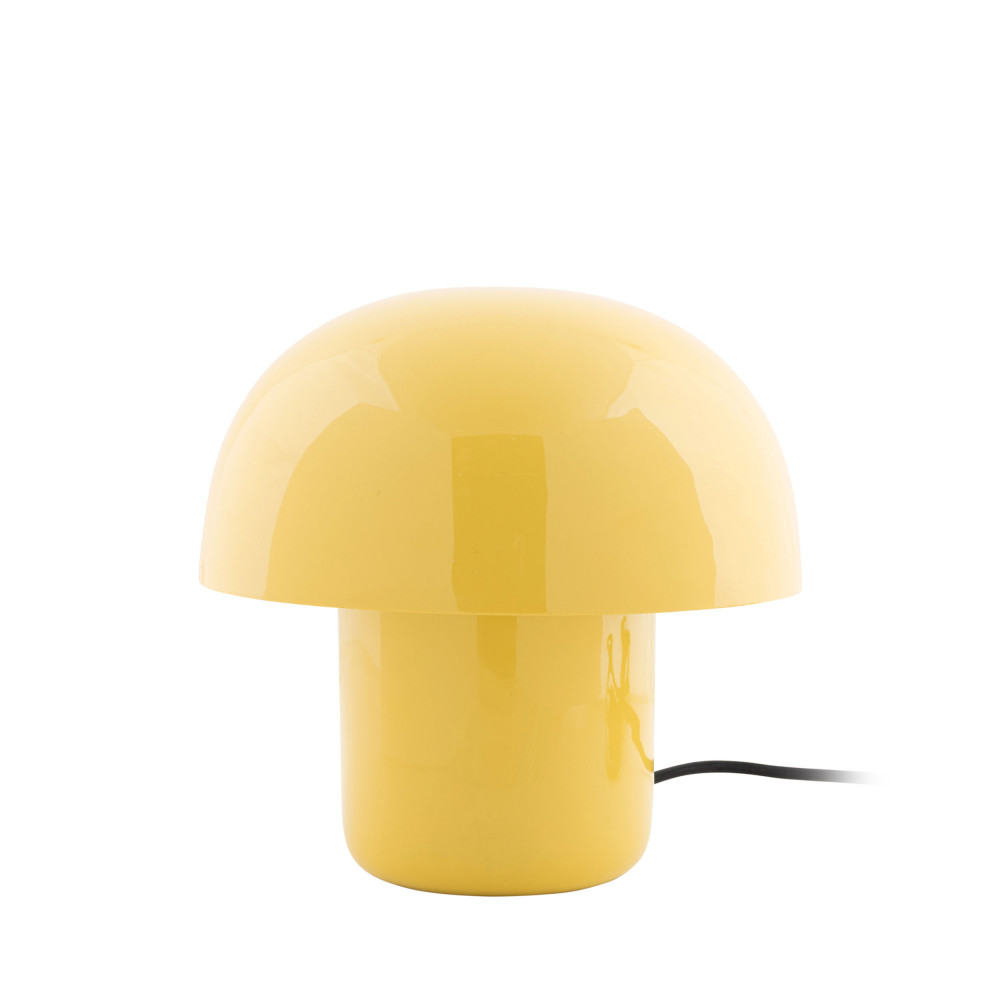 fat mushroom mini - lampe à poser champignon en métal - couleur - jaune