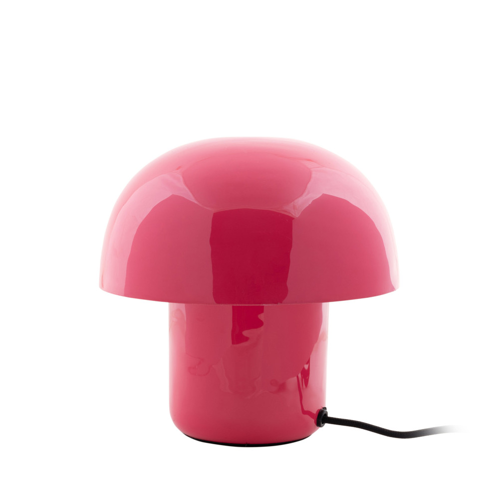 fat mushroom mini - lampe à poser champignon en métal - couleur - rose