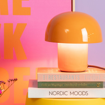 Fat Mushroom Mini - Lampe à poser champignon en métal