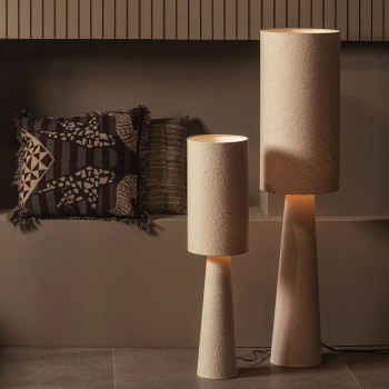 Loft - Lampadaire en tissu bouclette H90cm